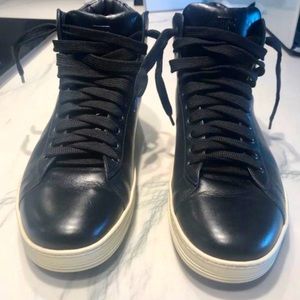 TOM FORD BLACK HIGH TOPS SIZE 13